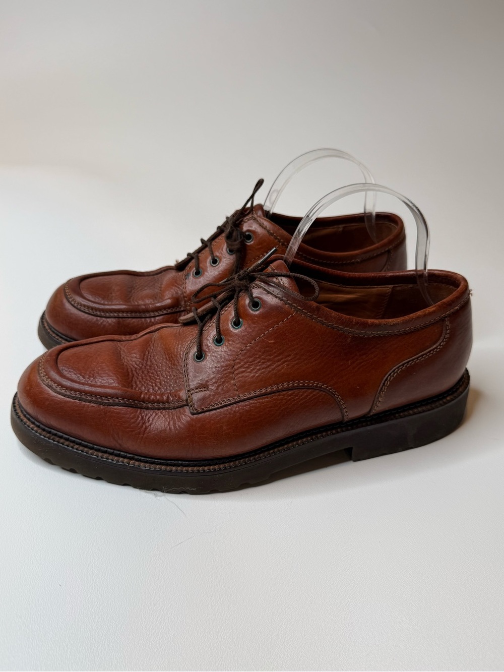 Vintage COACH Mens Shoes Moc Toe Derby Shoes Size 11